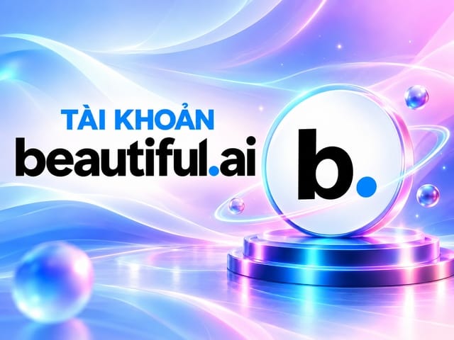 Mua Beautiful.ai Edu - Hỗ trợ nâng cấp