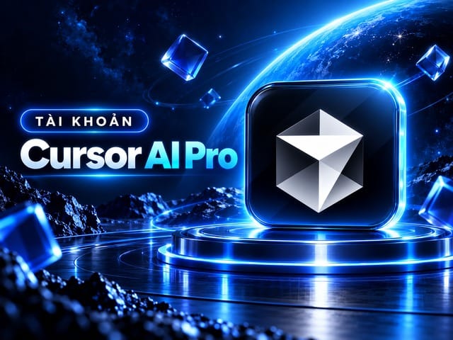 Mua Cursor AI Pro Giá Tốt - Hỗ trợ kích hoạt