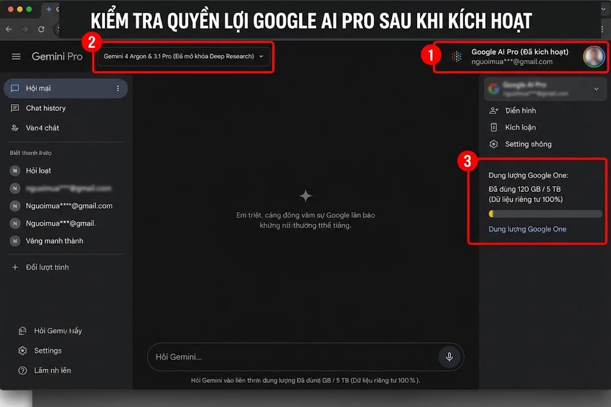 Mua Google AI Pro giá tốt