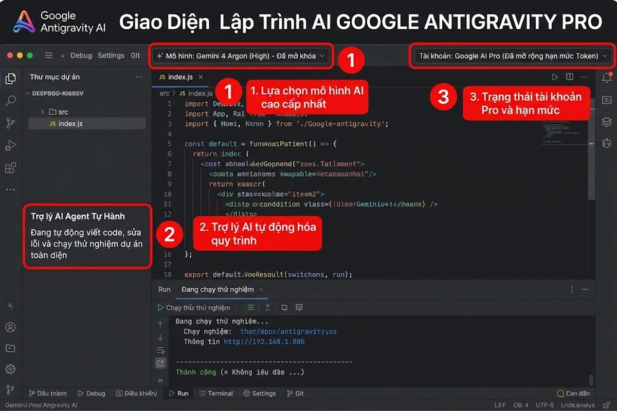 Mua Google Antigravity Pro